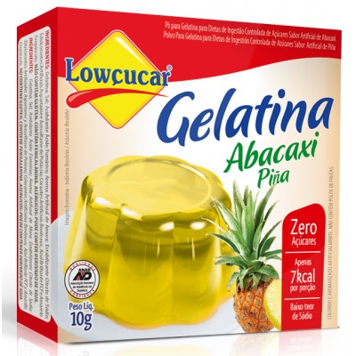 13112 - gelatina diet abacaxi Lowçúcar 10g