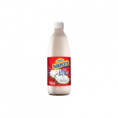 13264 - leite coco 6% gordura Nordeste garrafa 500ml