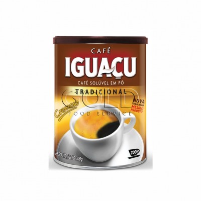 13359 - café solúvel 200g Iguaçu lata