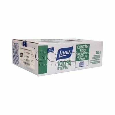 13705 - sachê adoçante stevia Linea 500 x 0,5g