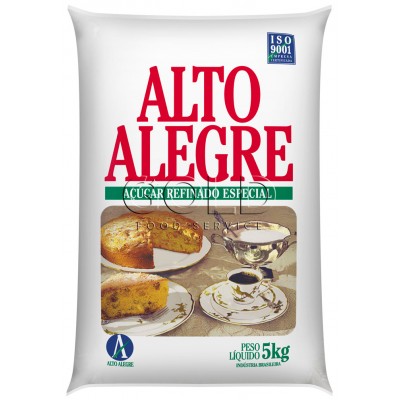13712 - açúcar refinado 5kg Alto Alegre