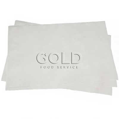 13904 - folha para fundo de bandeja branco 25 x 35cm 500un - toalha Bom Apetite