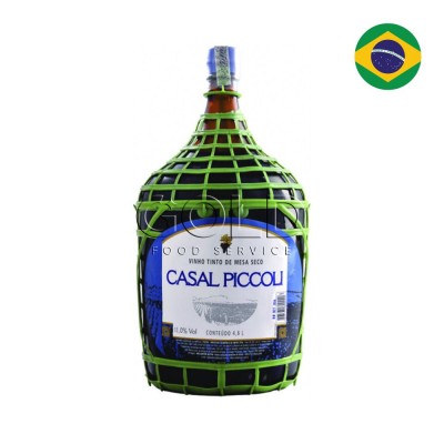 13910 - vinho tinto 4,6L seco Casal Piccoli