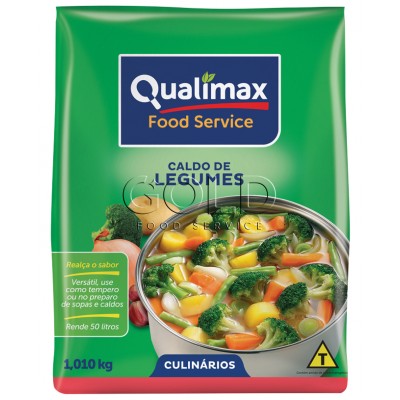 13911 - caldo de legumes Qualimax 1,01kg rende 50L