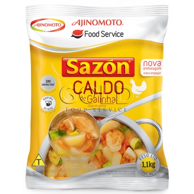 13923 - caldo de galinha Sazón 1,1kg rende 55L