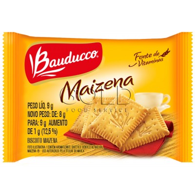 13951 - sachê biscoito Maizena Bauducco 410 x 9g