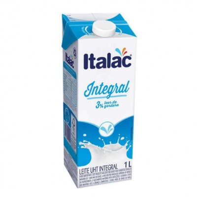 13969 - leite integral Italac tampa rosca 1L