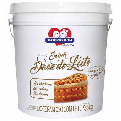 13999 - doce de leite Xamego Bom balde 9,8kg