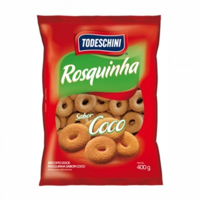 14044 - biscoito rosquinha coco Todeschini 300g