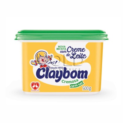 14099 - margarina sem sal 50% lipídios Claybom 500g