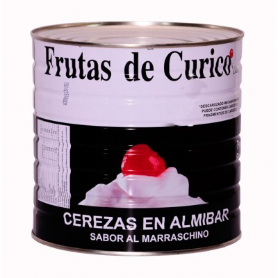 14119 - cereja em calda s/talo Frutas de Curico 1,8kg drenado