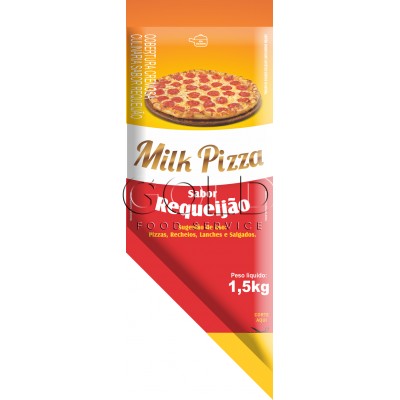Requeijão Milk Pizza 1,5kg - Compra Food Service