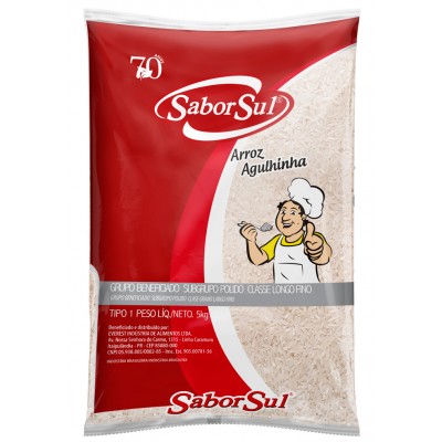 1431 - arroz branco 5kg Sabor Sul