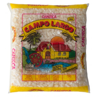14369 - canjica de milho branca Campo Largo 500g