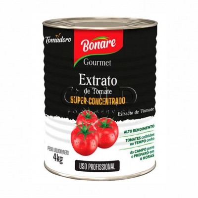 14424 - extrato tomate gourmet Bonare lata 4kg