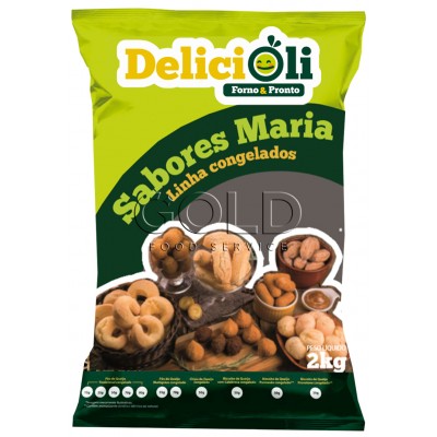 14524 - bolinha de queijo congelada 25gr Delicióli 2kg