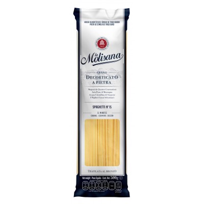 14840 - macarrão grano duro espaguete n15 La Molisana 500g