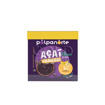 15131 - açaí banana Polpa Norte caixa 5kg