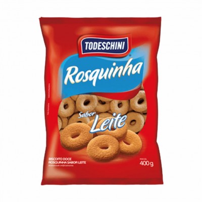 15433 - biscoito rosquinha leite Todeschini 400g