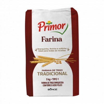 15734 - Farinha de trigo 5kg Primor