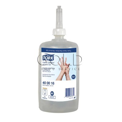 15792 - álcool gel antisséptico Tork 1L 40 00 16
