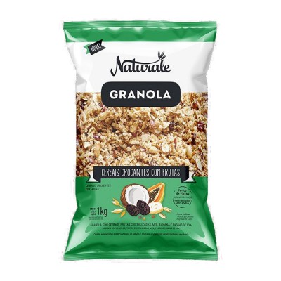 15797 - granola cereais crocantes e frutas Naturale 1kg