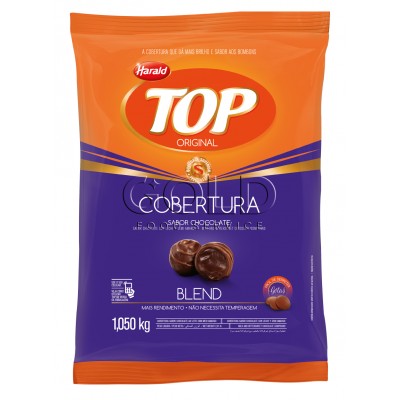 15931 - cobertura chocolate blend gotas 1,01kg Top Harald