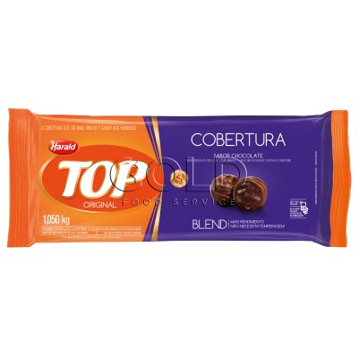 15935 - cobertura chocolate blend barra 1,01kg Top Harald