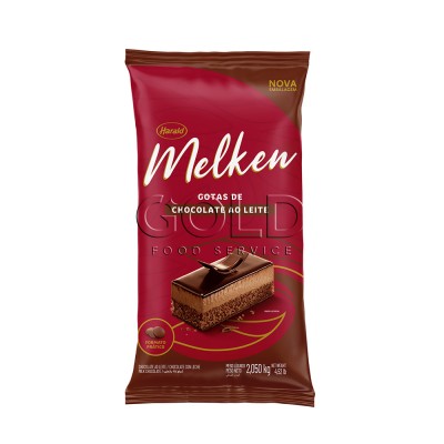15939 - chocolate ao leite gotas 2,05kg Melken Harald