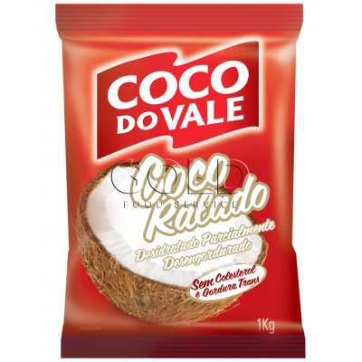 16029 - coco ralado 1kg puro desidratado não adoçado Coco do Vale