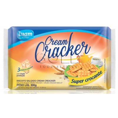 16063 - biscoito cream Cracker Luam 300g