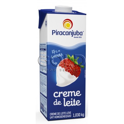 16070 - creme de leite 1,03kg Piracanjuba 17% de gordura