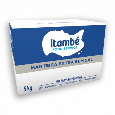 16159 - manteiga sem sal Itambé 5kg