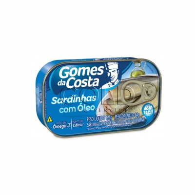 16528 - sardinha óleo Gomes da Costa 84g