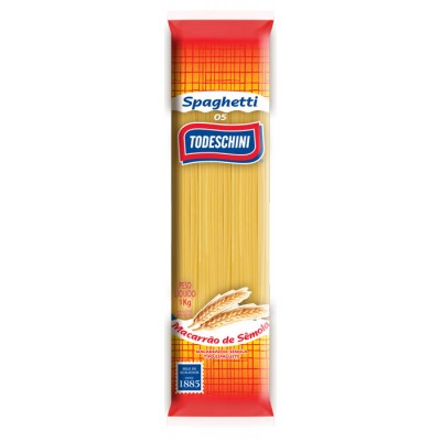 16558 - macarrão espaguete sêmola Todeschini 1kg