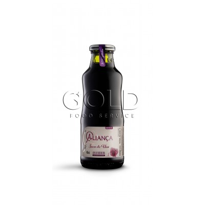 16649 - suco integral 450ml uva tinto Aliança 100% uva sem açúcar