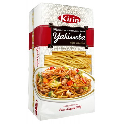 17016 - macarrão P/yakisoba Kirin 500g