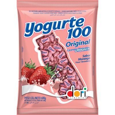 17036 - bala de Yogurte 100 original Dori 600g