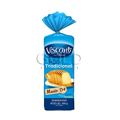 17580 - pão fatiado tradicional Visconti 400g