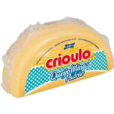 18023 - queijo minas padrão meia lua Crioulo +/- 500g