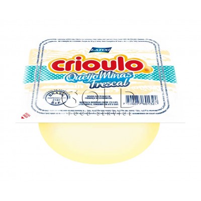 18024 - queijo minas frescal Crioulo +/- 350g