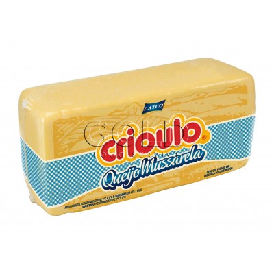 18027 - queijo mussarela Crioulo +/- 4kg