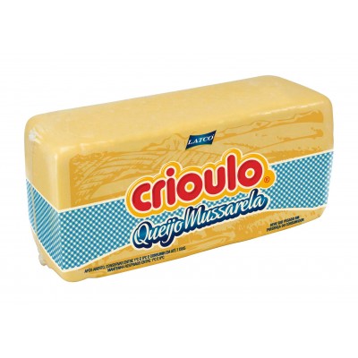 18027 - queijo mussarela Crioulo +/- 4kg