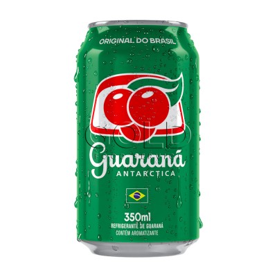 18344 - refrigerante lata 350ml Guaraná Antarctica 12un