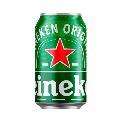 18440 - cerveja lata 350ml Heineken 12un