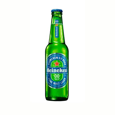 18441 - cerveja long neck 330ml Heineken zero 24un