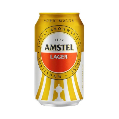 18443 - cerveja lata 350ml Amstel sleek 12un