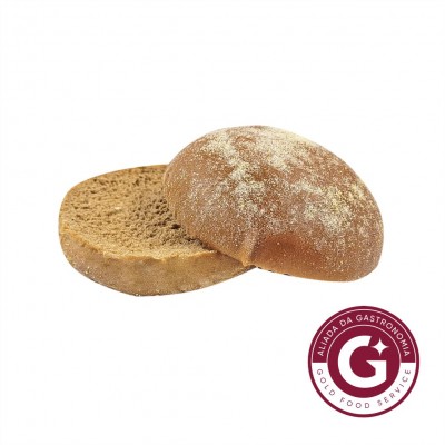 18508 - pão australiano para hambúrguer Gold cx 6 pct x 6 pães 60g assado congelado