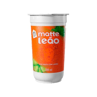 18514 - chá matte com limão Leão copo 12  x 300ml