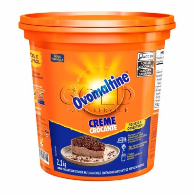 18690 - recheio e cobertura creme crocante  Ovomaltine 2,1 kg